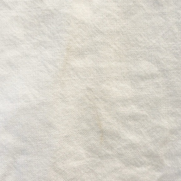 Cloth & Stone Button Down White Shirt with Eyelet Details in Shoulders size PS - Picture 6 of 7